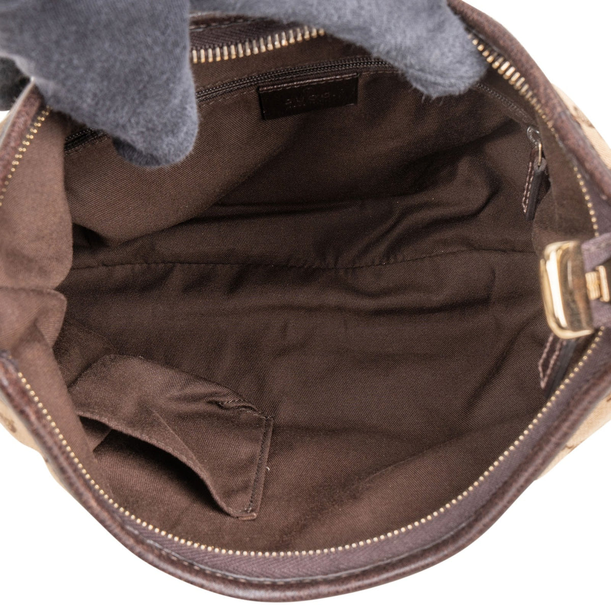 Gucci Monogram GG Canvas Small Abbey D-Ring Shoulder Bag