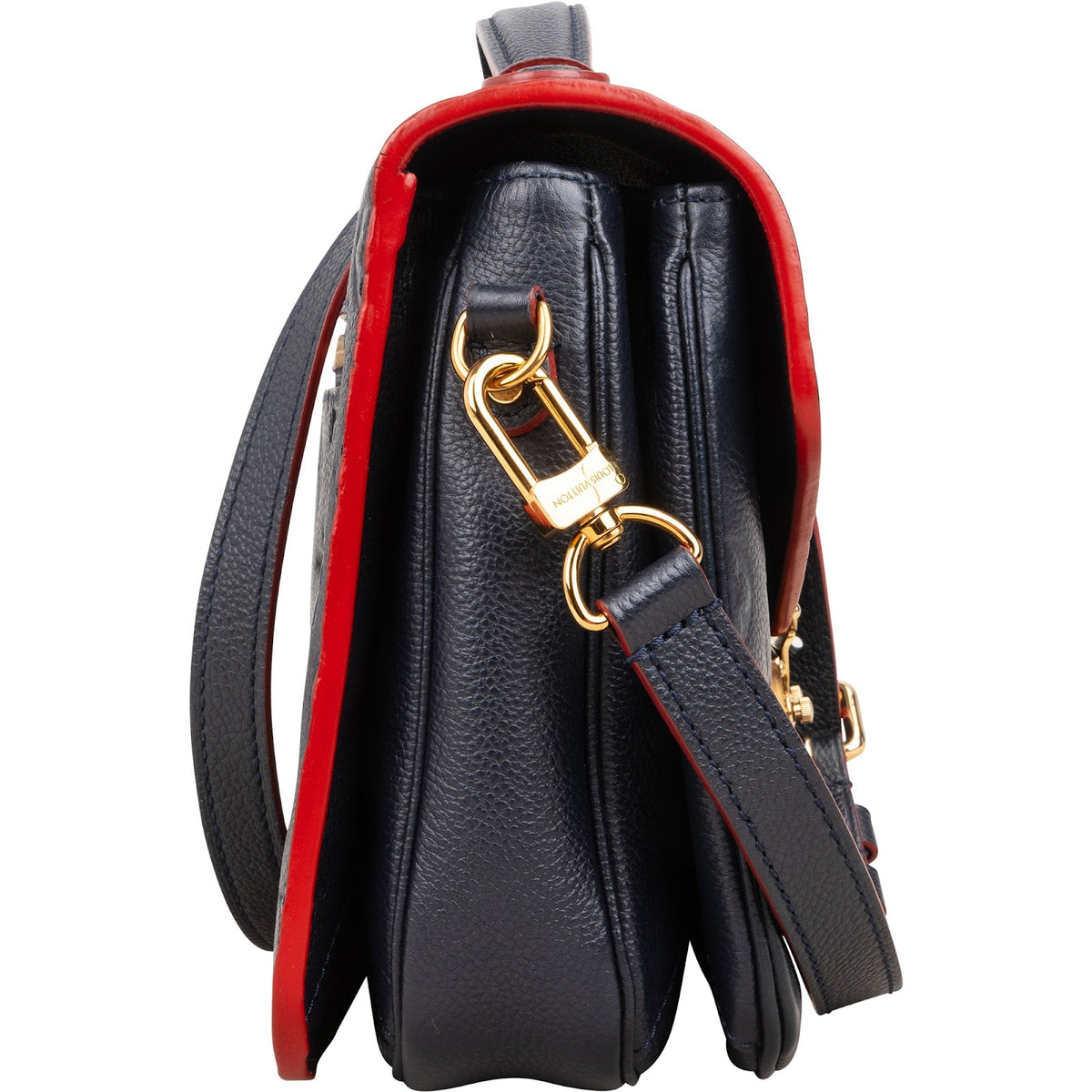 Borsa a mano Louis Vuitton Pochette Métis in pelle Monogram Empreinte