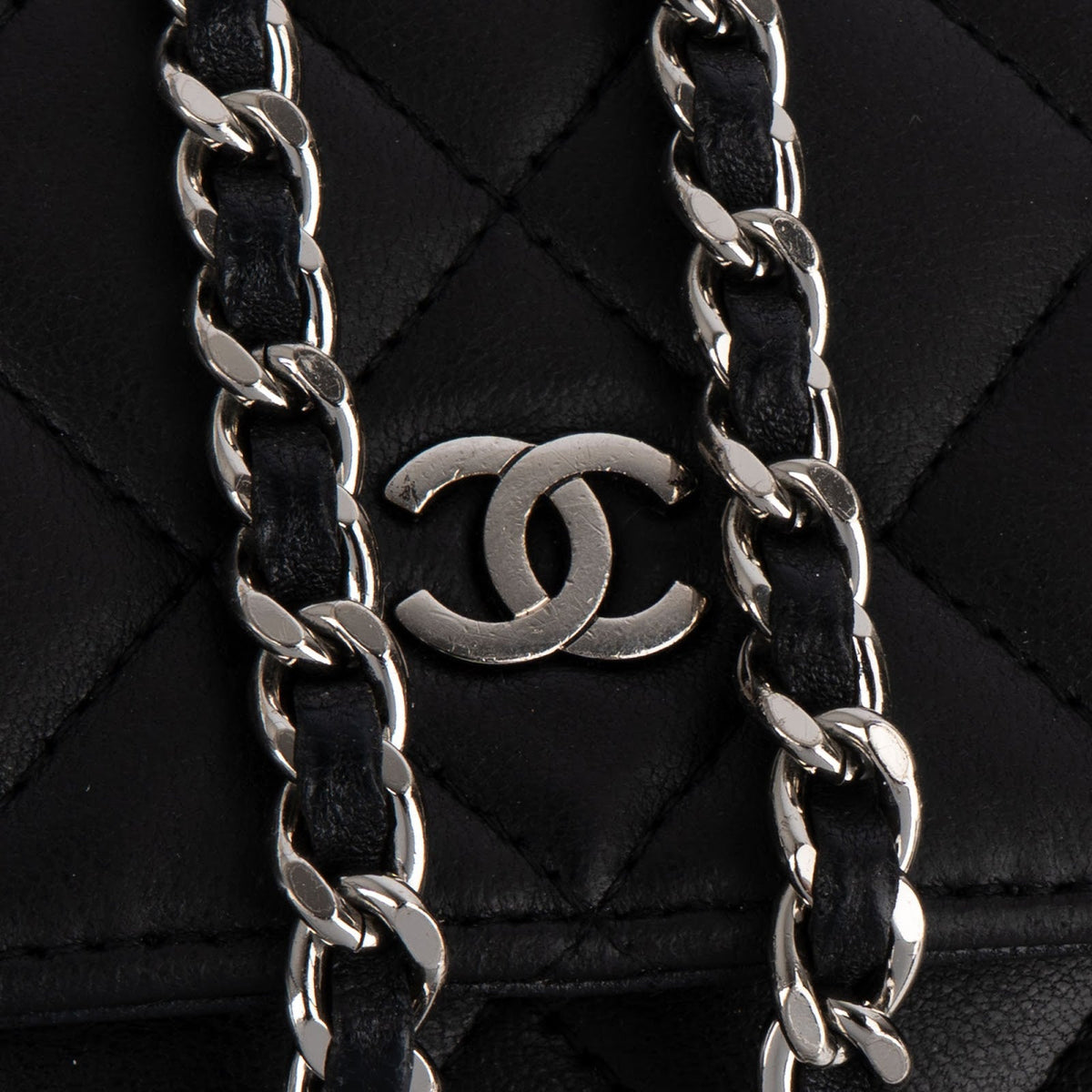 Chanel Lammleder Wallet on Chain Umhängetasche, Bild 9 von 14