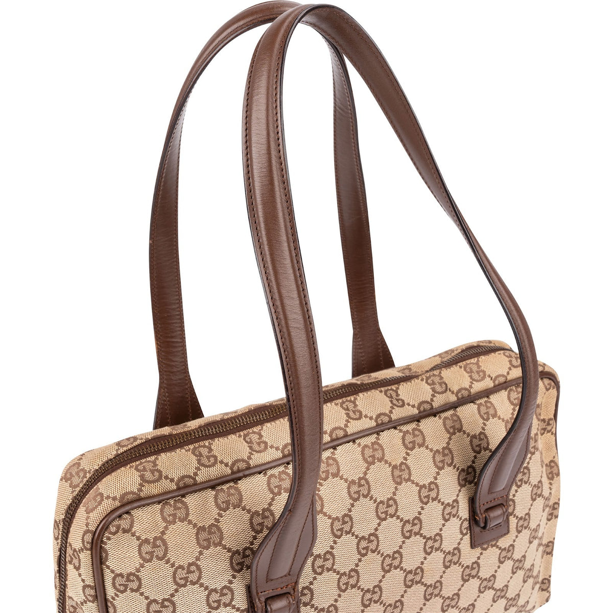 Gucci Monogram GG Canvas Vintage Schultertasche, Bild 3 von 12