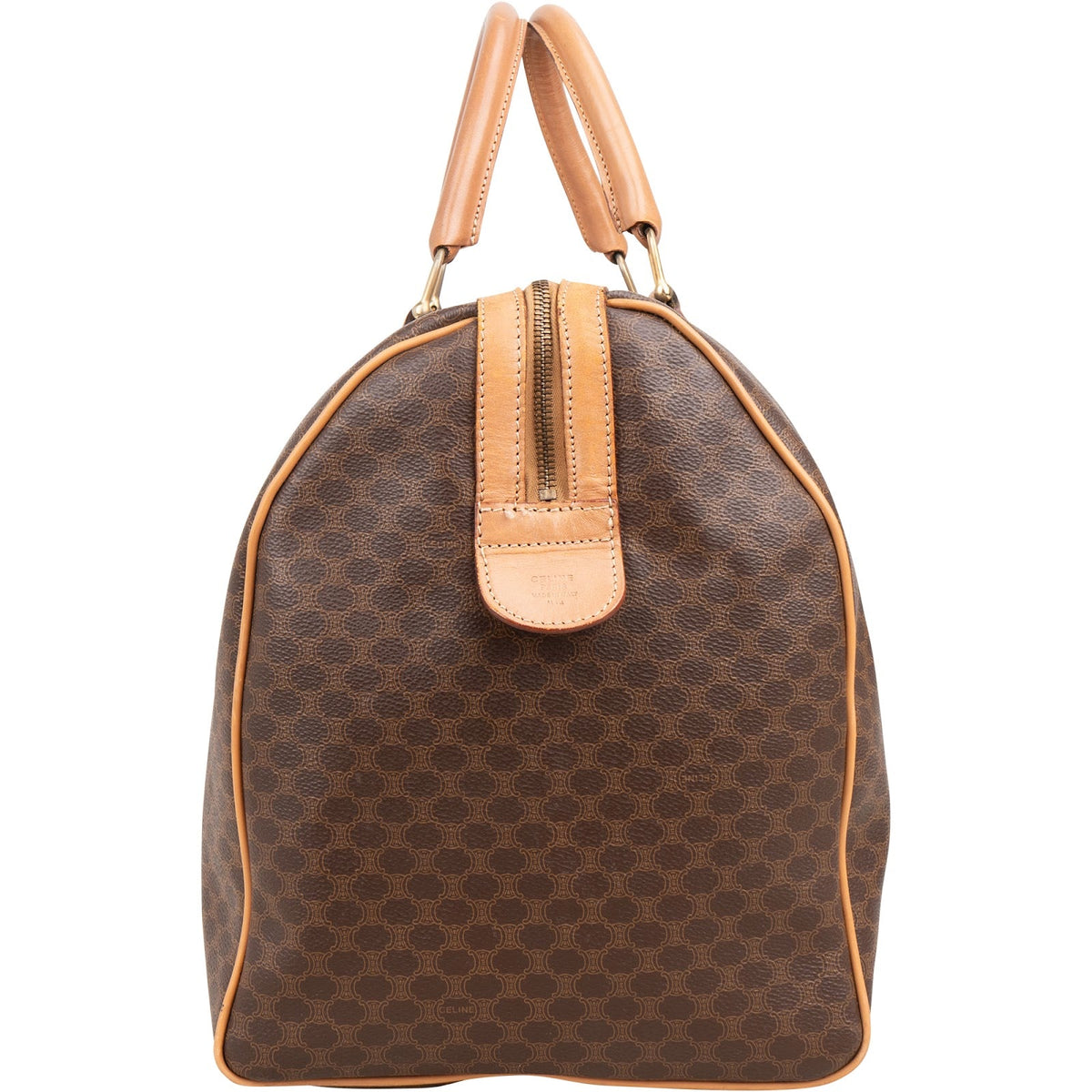 Borsa da viaggio Celine Boston 50 in tela monogram Macadam