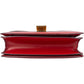 Celine Red Calfskin Classic Box Medium Crossbody Bag