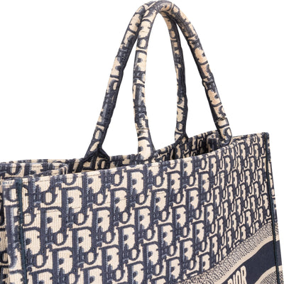 Christian Dior Trotter Monogram Canvas Large Book Tote Handbag