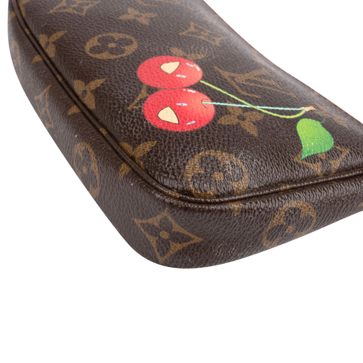 Louis Vuitton Mini Pochette Cerises aus Monogram Canvas (Murakami) – Ansicht 7