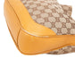 Gucci Monogram GG Canvas Bamboo Handle Schoudertas