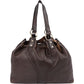 Yves Saint Laurent Leather Y-Mail Drawstring Tote Shoulder Bag