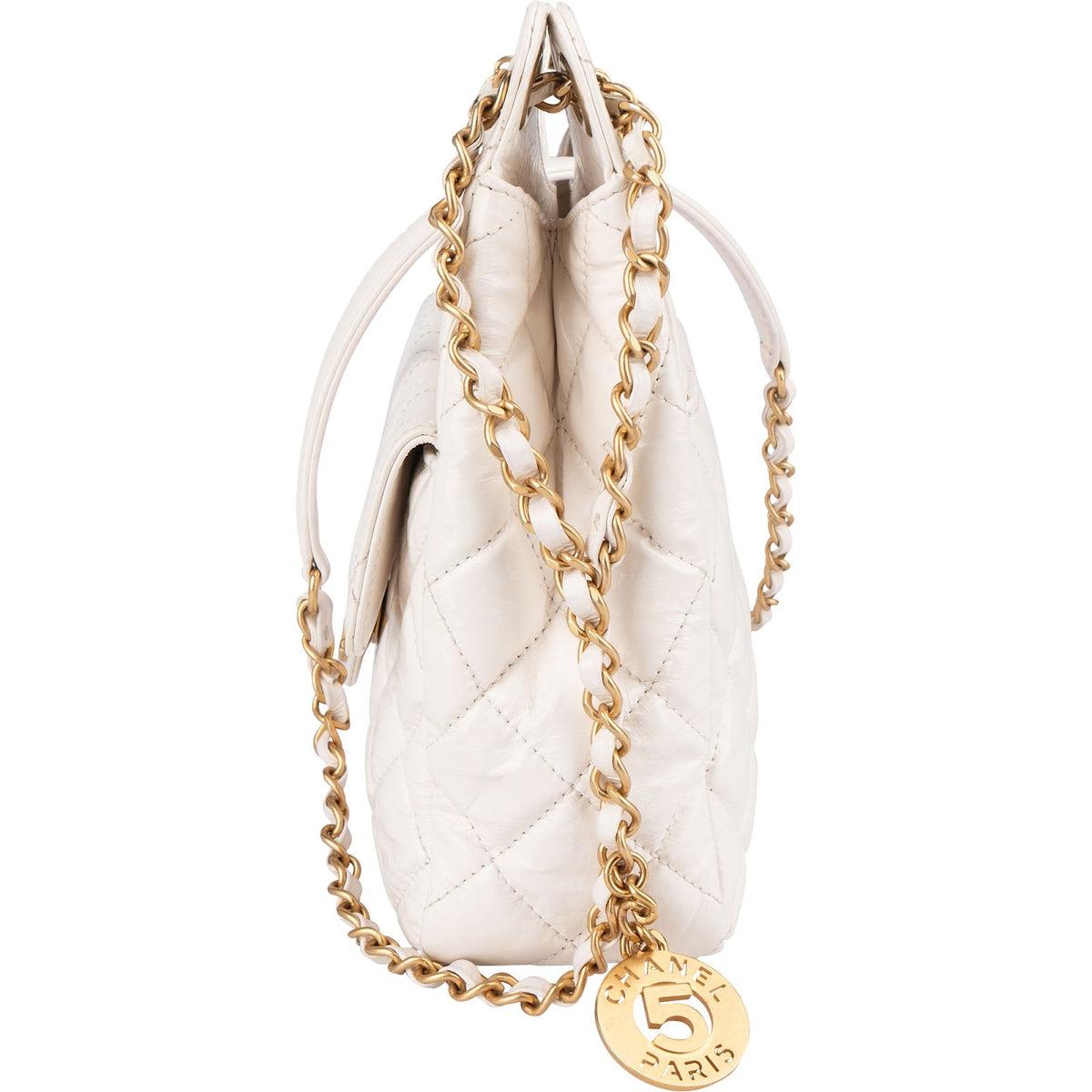 Chanel Leder Small Wavy CC Umhängetasche, Bild 5 von 13