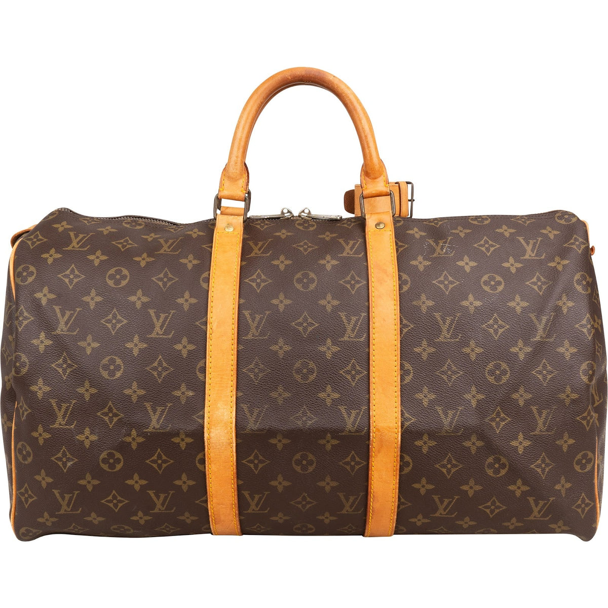 Louis Vuitton Keepall 50 aus Monogram Canvas – Vorderansicht