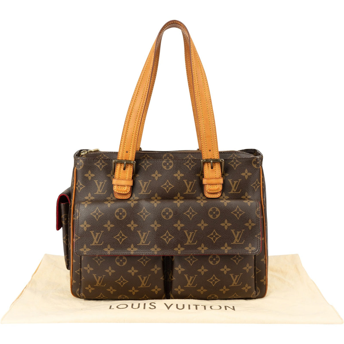 Borsa a spalla Louis Vuitton Viva Cité GM in tela Monogram M51162