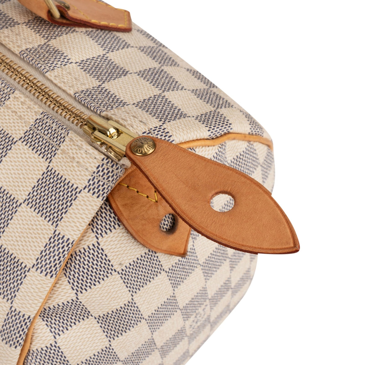 Louis Vuitton Speedy 30 aus Damier Azur Canvas – Ansicht 7