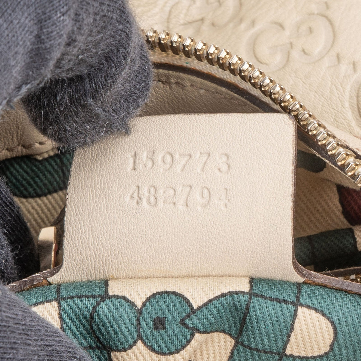 Gucci Guccissima Leder Hysteria Hobo Schultertasche, Bild 11 von 11