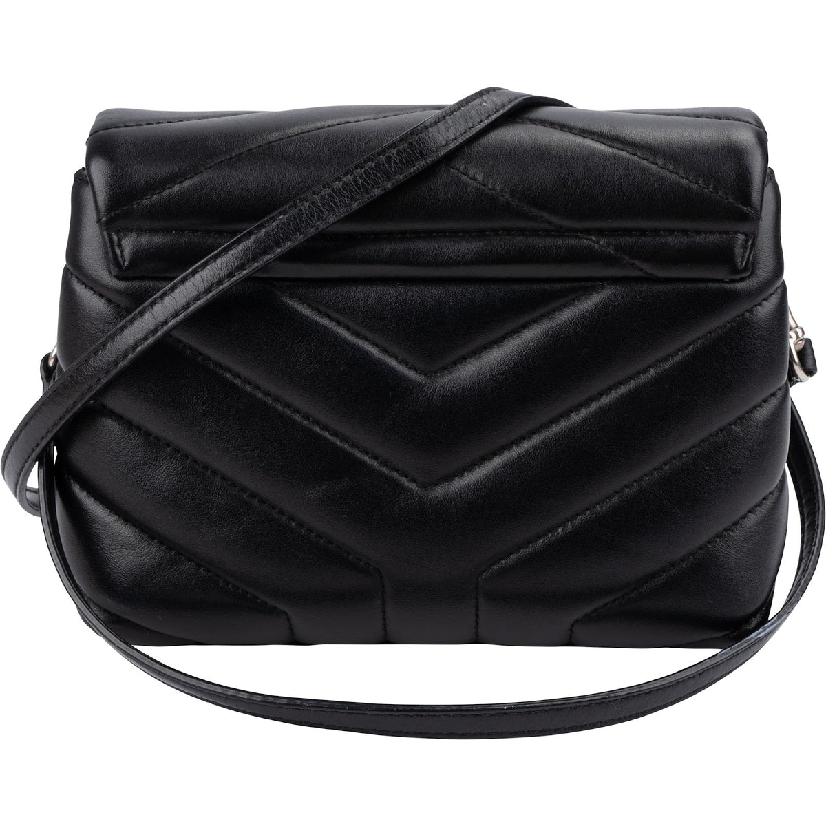 Saint Laurent Quilted Leather Loulou Toy Crossbody Bag