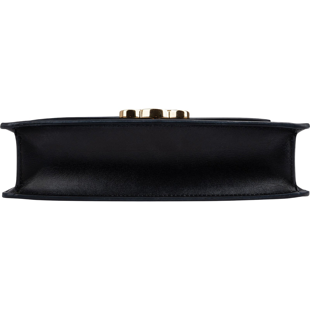 Celine Triomphe Wallet on Chain aus schwarzem Kalbsleder – Ansicht 5
