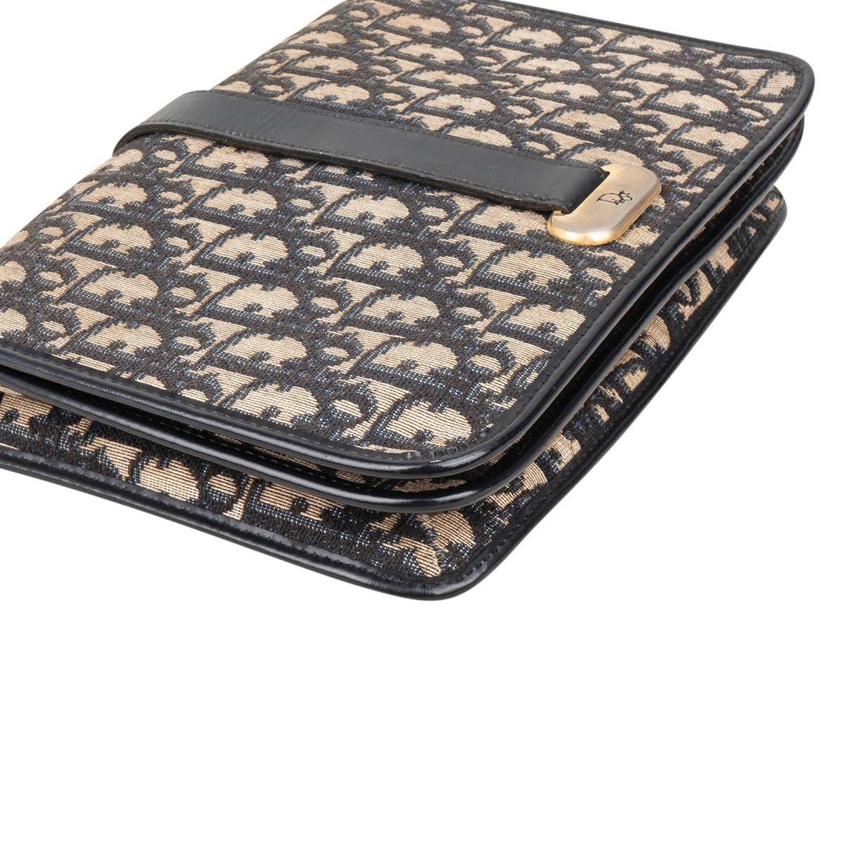 Dior Monogram Oblique Canvas Vintage Flap Umhängetasche, Bild 6 von 11