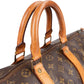 Bolso de viaje Louis Vuitton Keepall 45 en lona Monogram