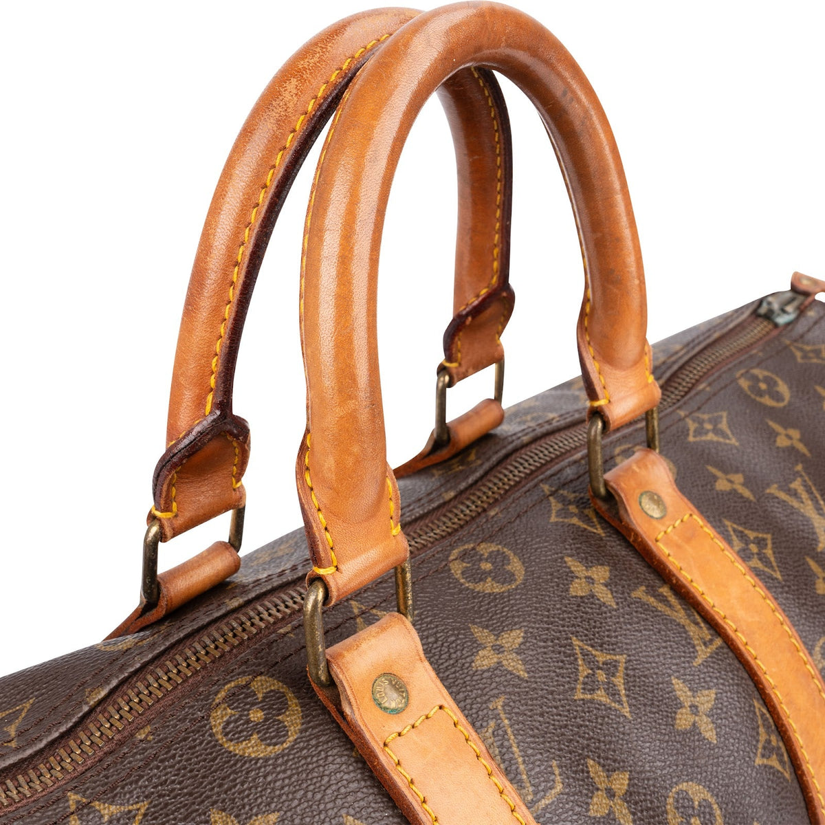 Bolso de viaje Louis Vuitton Keepall 45 en lona Monogram