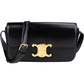 Celine Shiny Smooth Teen Triomphe Small aus Kalbsleder – Vorderansicht