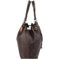 Yves Saint Laurent Leather Y-Mail Drawstring Tote Shoulder Bag