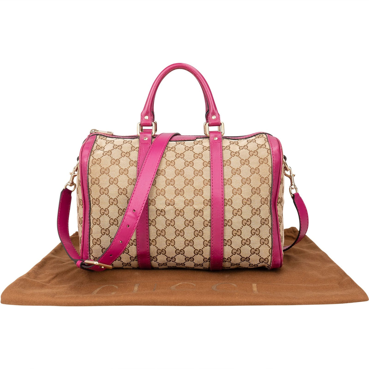 Gucci Monogram GG Boston Handtasche, Bild 2 von 11