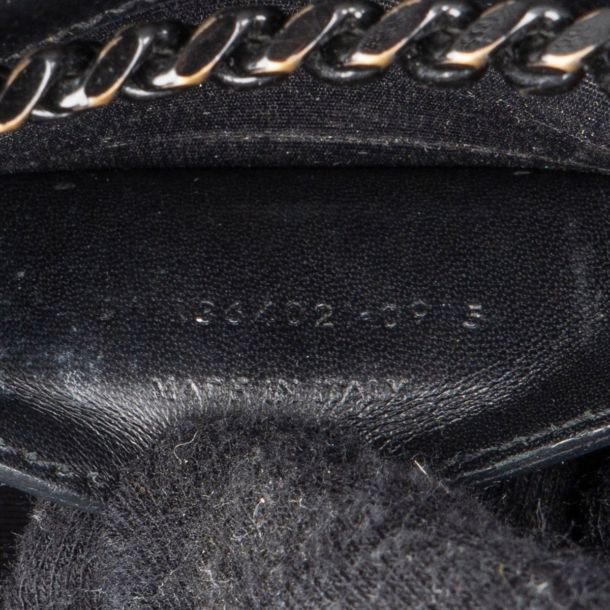 Saint Laurent Kate schoudertas van generfd leer met ketting