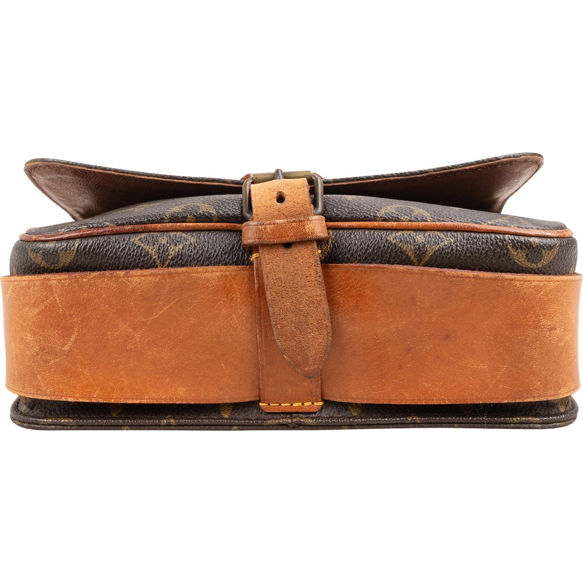 Bolso bandolera Louis Vuitton Cartouchiere MM en lona Monogram