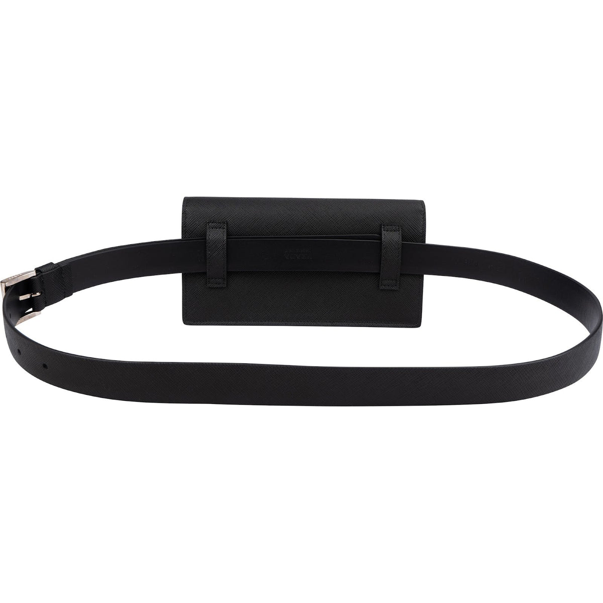 Prada Belt Bag aus schwarzem Saffiano-Leder – Ansicht 4