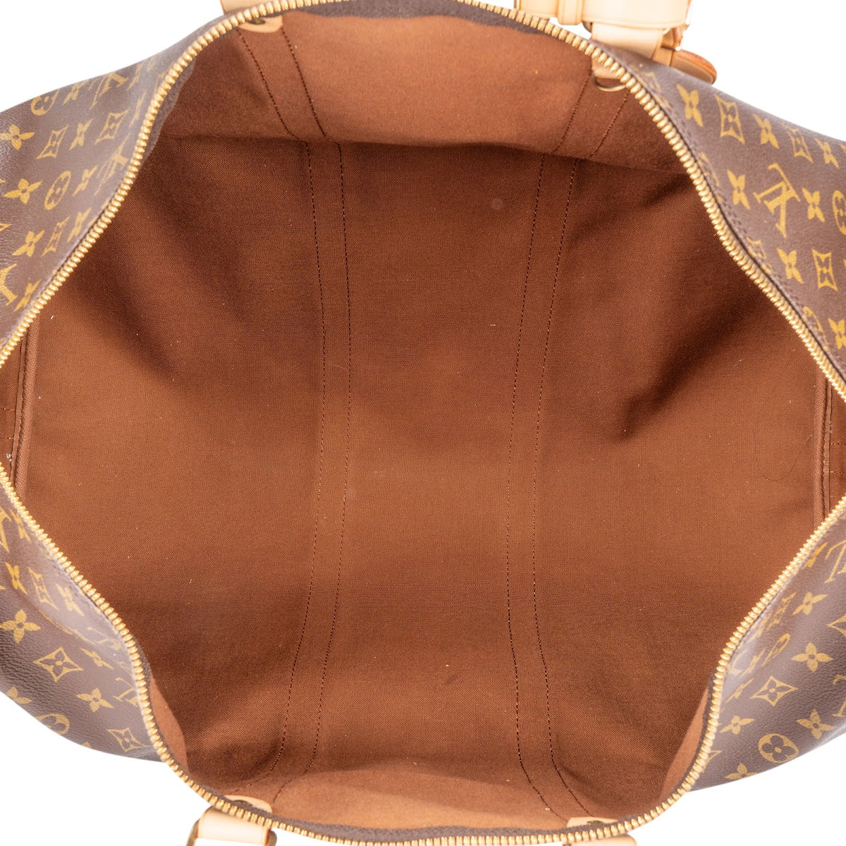 Louis Vuitton Monogram Canvas Keepall 55 Bandoulière Travel Bag