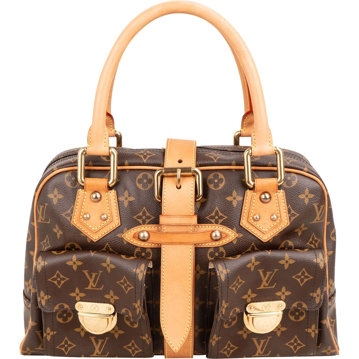 Bolso de mano Manhattan GM en lona Monogram de Louis Vuitton