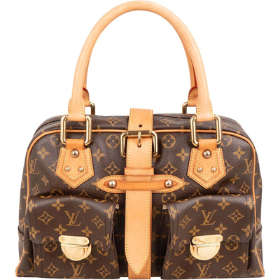 Sac à main Louis Vuitton Manhattan GM en toile Monogram