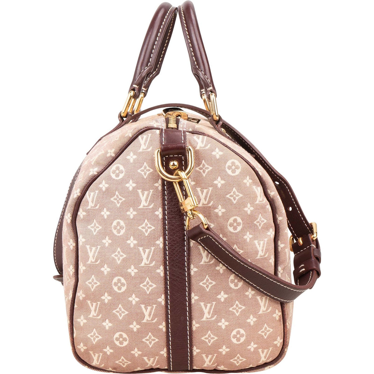 Bolso Louis Vuitton Monogram Mini Lin Speedy 30 Bandoulière