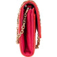 Sac bandoulière Wallet On Chain Christian Dior en cuir verni motif Cannage
