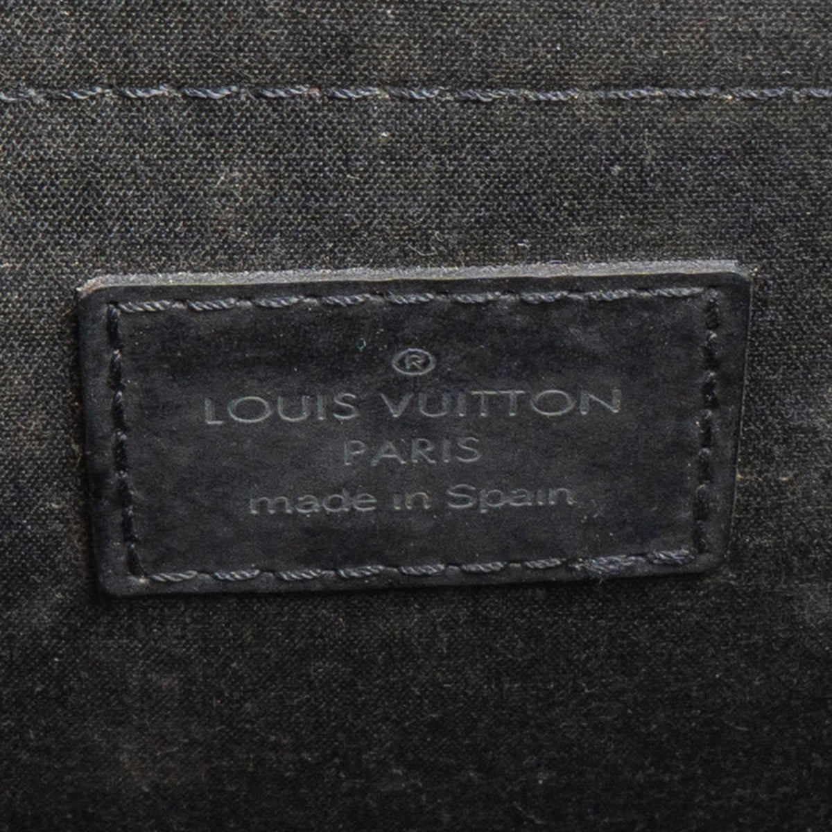 Louis Vuitton Noir Epi Leder Croisette PM Tote, Bild 9 von 9