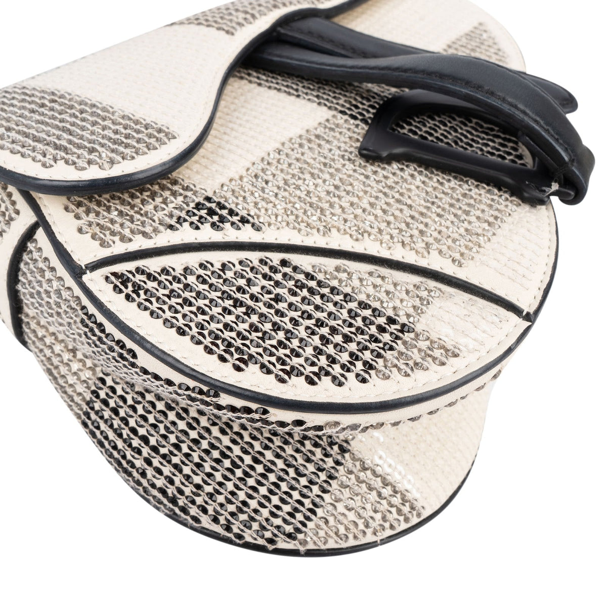 Dior Sequins & Rhinstones Mini Saddle Handtasche, Bild 8 von 12