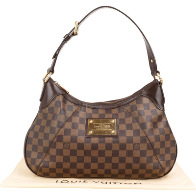 Borsa a spalla Louis Vuitton Monogram Damier Ebene Canvas Thames GM