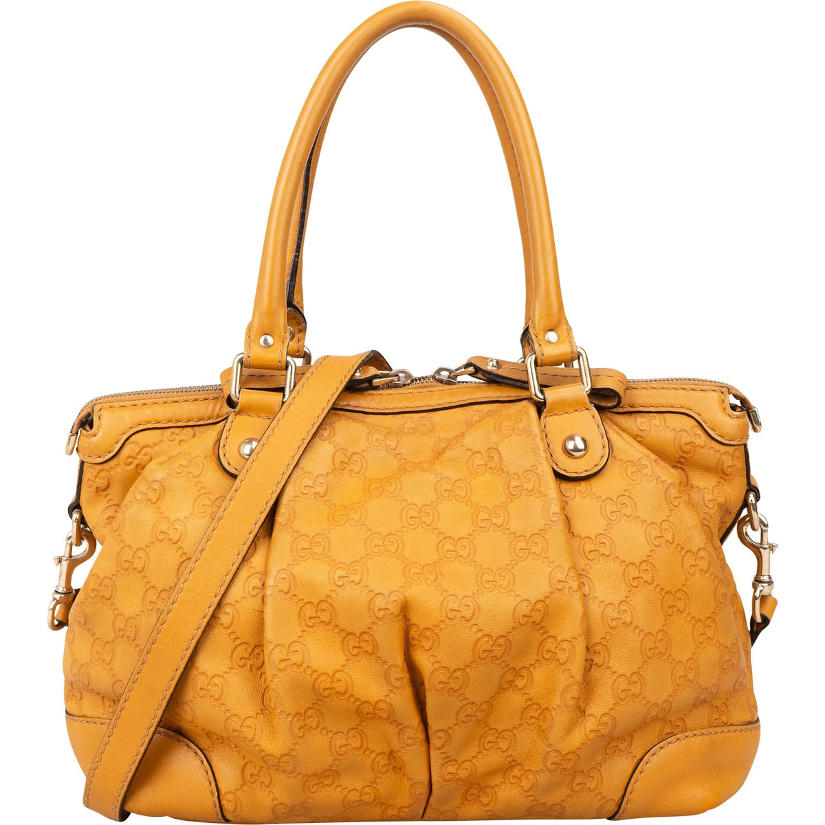 Gucci Guccissima Leder Sukey Satchel Handtasche, Bild 4 von 11