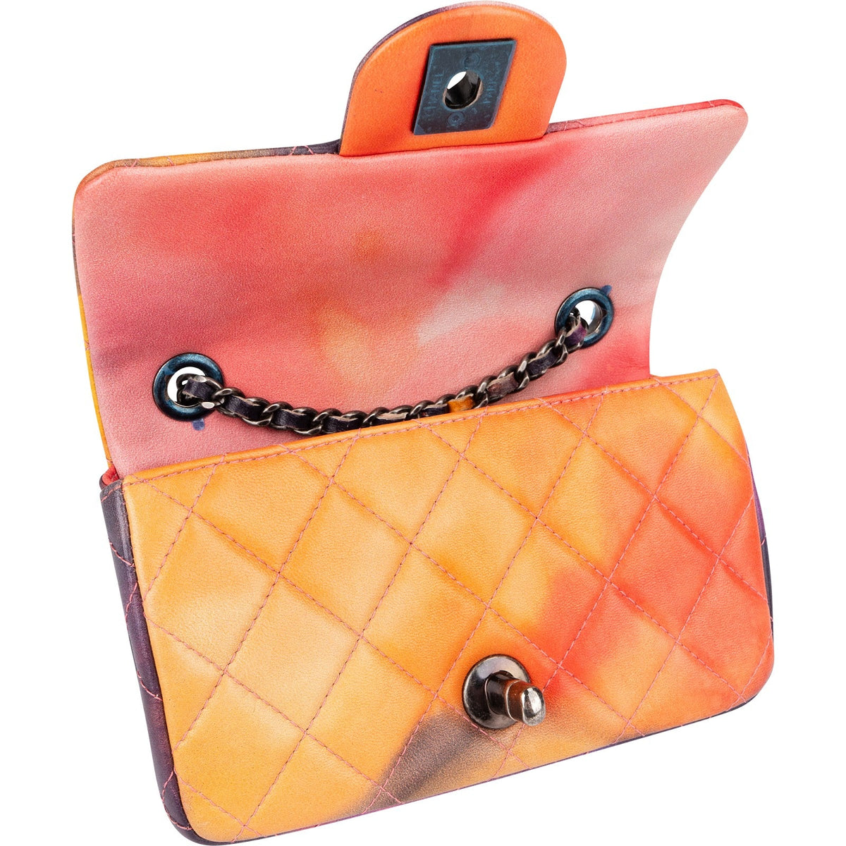Chanel Lammleder Flower Power Rectangular Single Flap, Bild 11 von 13