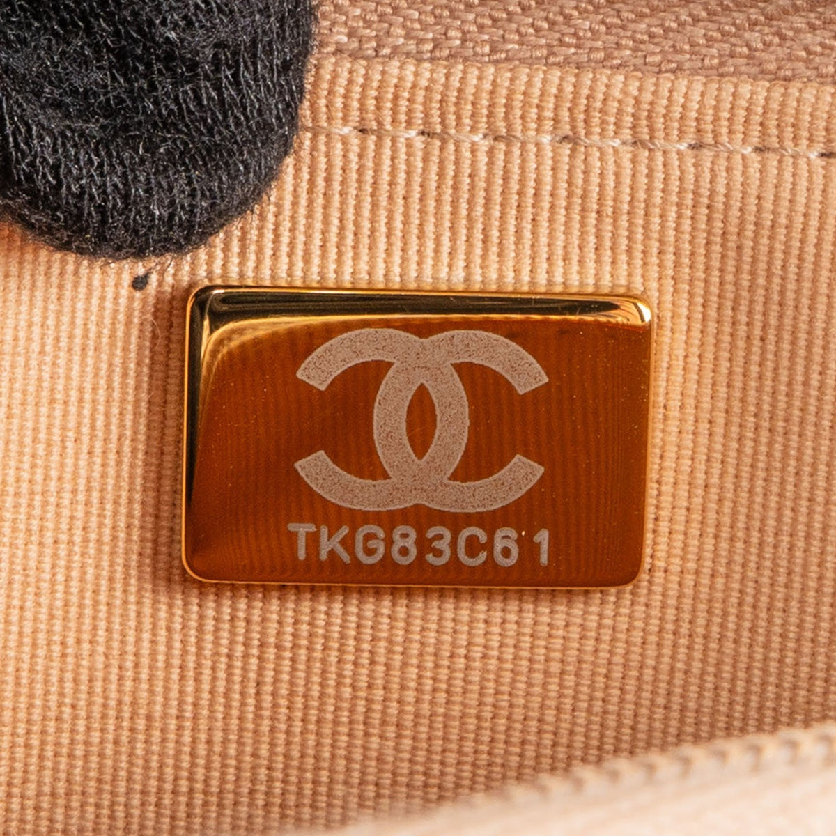 Borsa a tracolla Wallet on Chain di Chanel in pelle caviar trapuntata