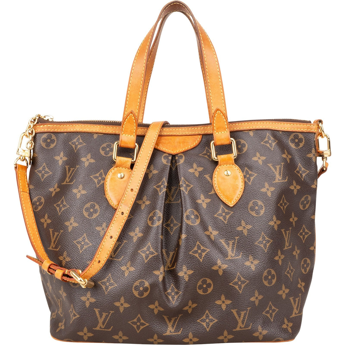 Sac à main Palermo PM en toile Monogram Louis Vuitton