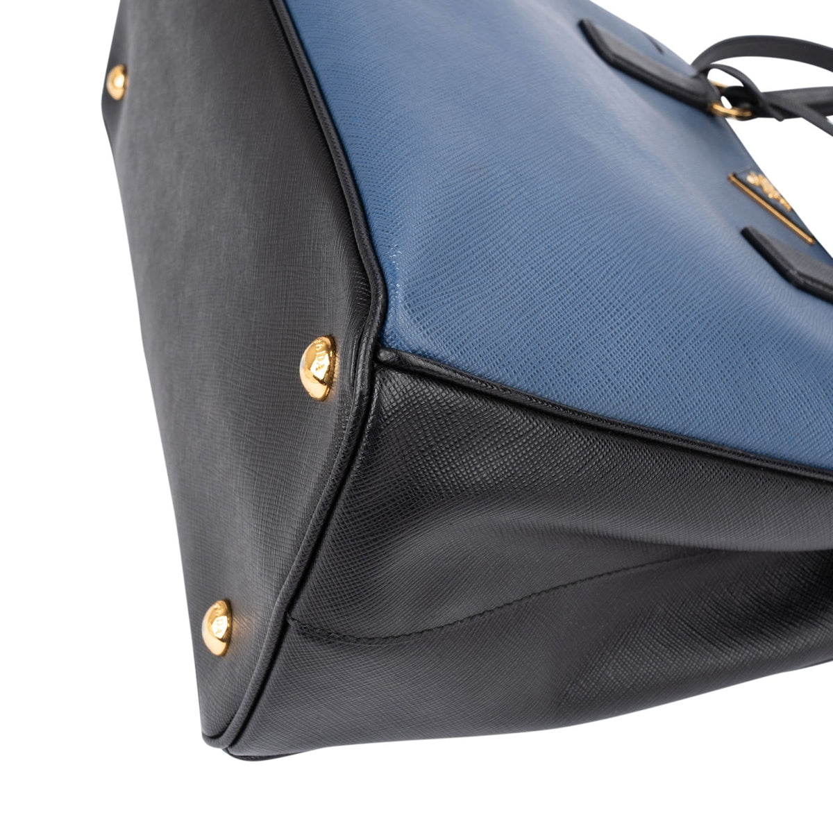 Sac à main Prada Galleria en cuir Saffiano bicolore