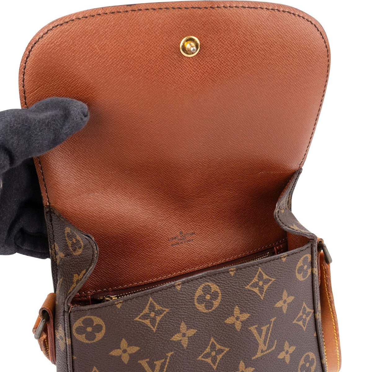 Sac bandoulière Louis Vuitton Saint Cloud MM en toile Monogram