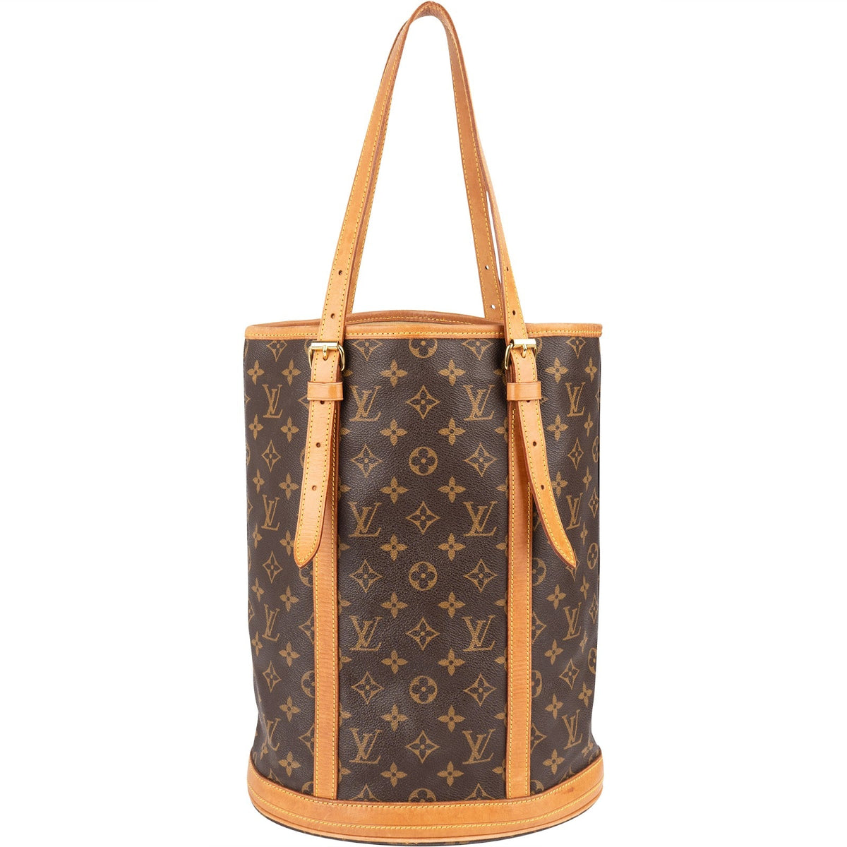 Bolso de hombro Louis Vuitton Monogram Canvas Bucket GM