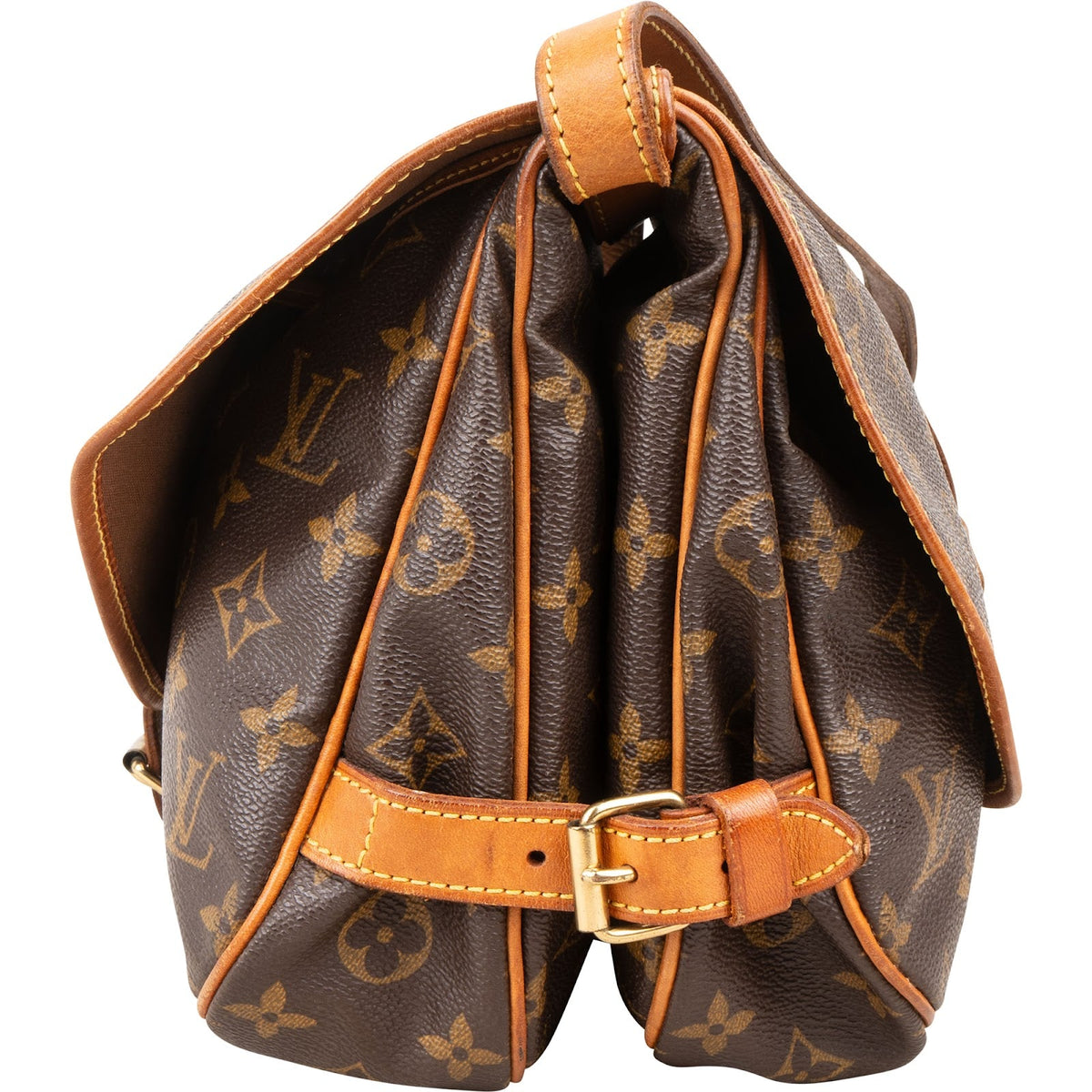 Bolso bandolera Louis Vuitton Monogram Canvas Saumur 30