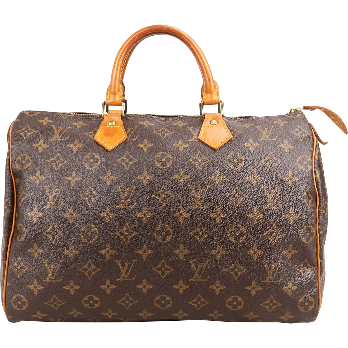 Bolso de mano Louis Vuitton Speedy 35 en lona Monogram