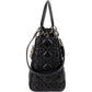 Christian Dior Black Quilted Lambskin Lady Dior Handbag