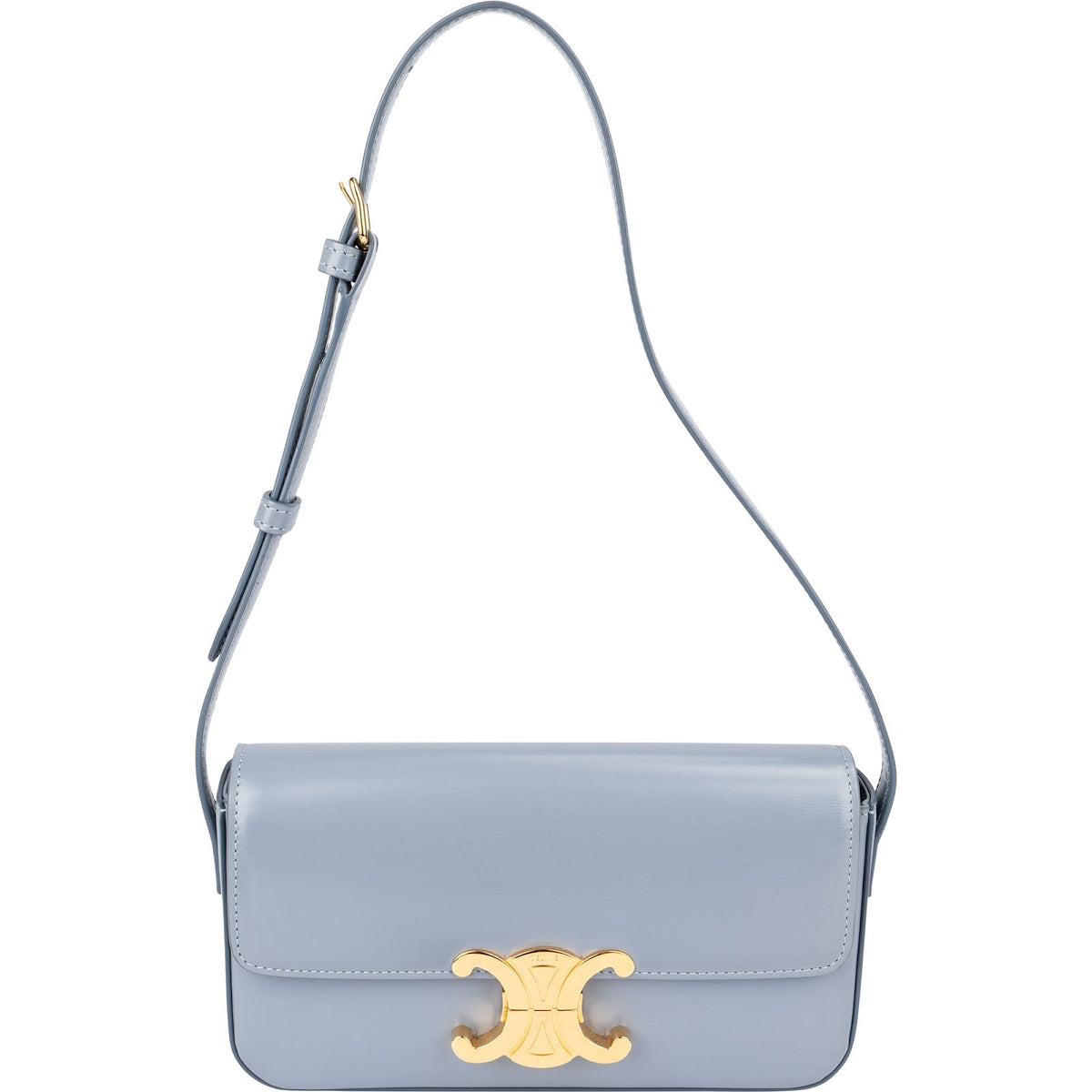 Celine Shiny Kalbsleder Teen Triomphe Schultertasche, Bild 2 von 11