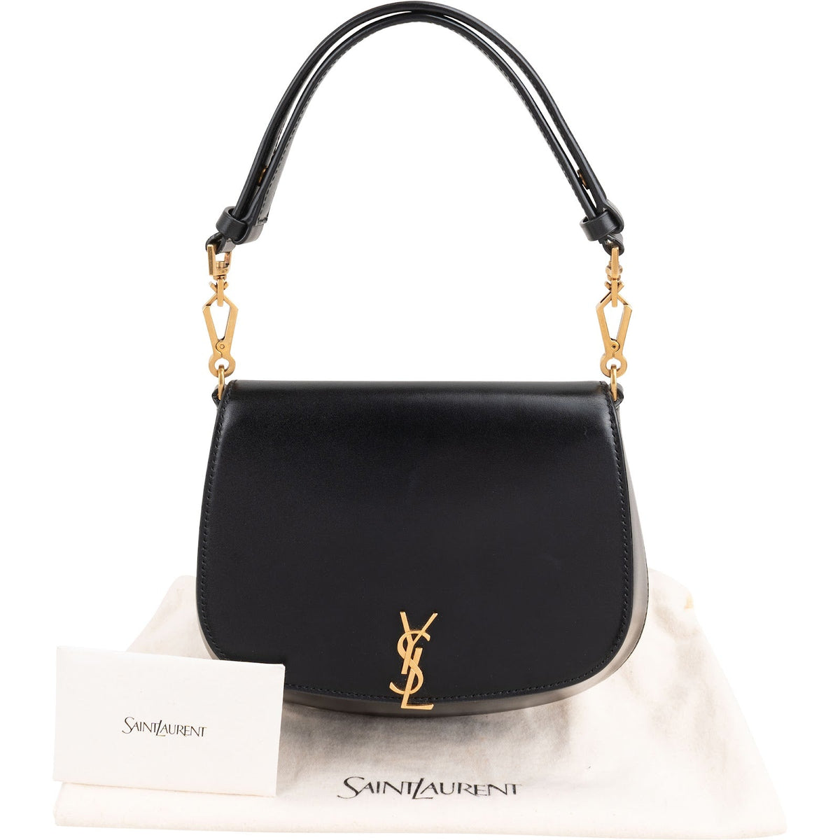 Saint Laurent Voltaire Shoulder Bag in Smooth Leather