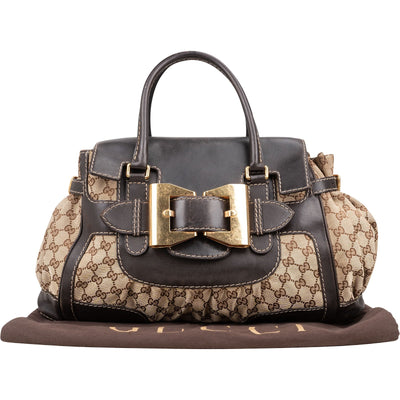 Gucci GG Monogram Hysteria-handtas met handvat
