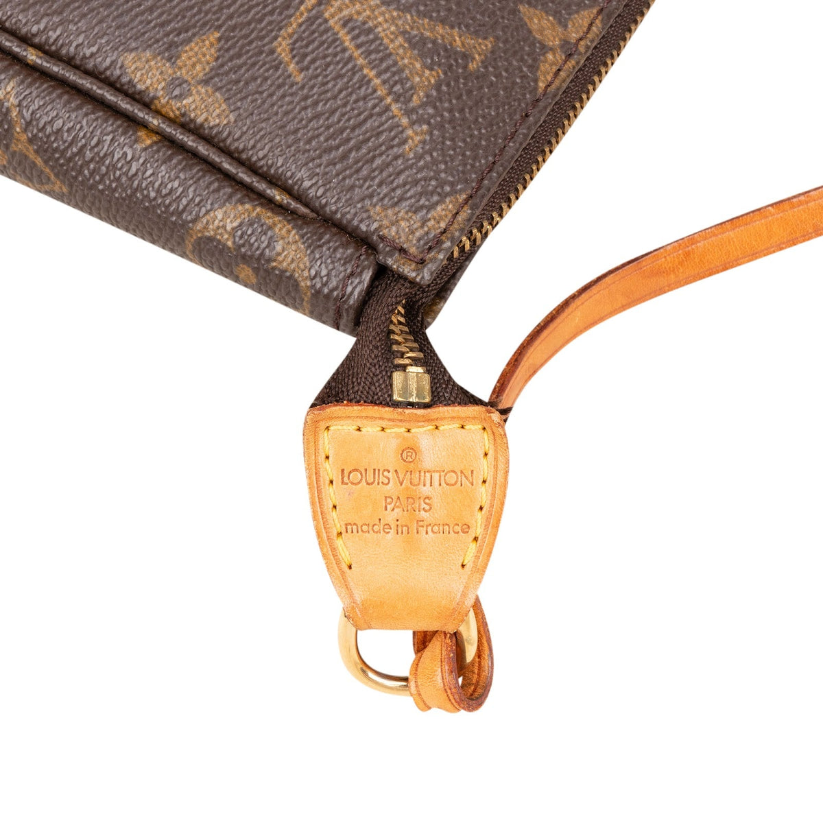Louis Vuitton Canvas Pochette Accessoires Handtasche, Bild 8 von 12