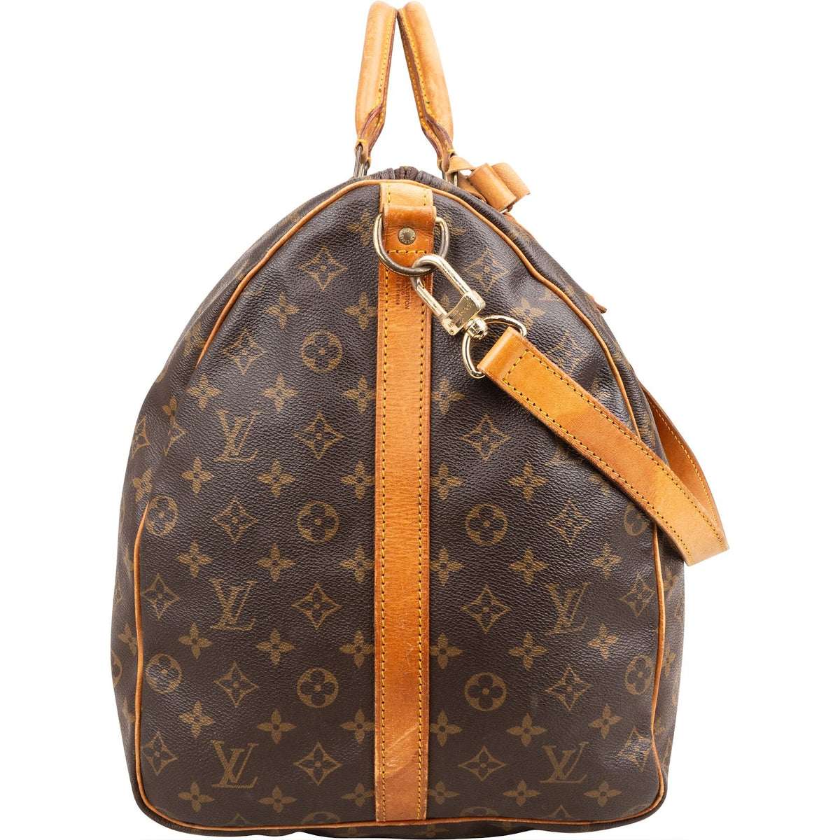 Louis Vuitton Canvas Keepall 60 Bandoulière Reisetasche, Bild 3 von 9