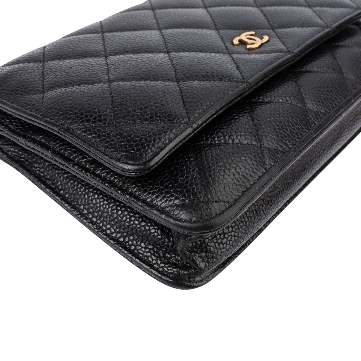 Chanel Caviar Leder Wallet on Chain Umhängetasche, Bild 7 von 14